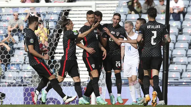 Piala Eropa 2020 Kroasia melawan Ceska