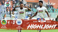 Babak Penyisihan #ShopeeLiga1 yang mempertemukan #PsTiraPersikabo vs #PsisSemarang pada hari Jumat sore (22/11/2019) berakhir deng...