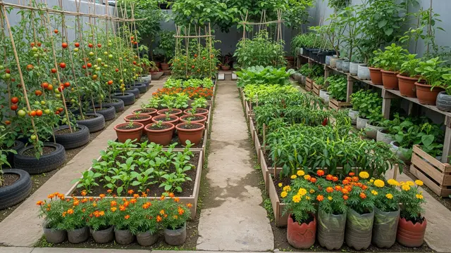 9 Ide Kebun Rumah Low Budget tapi Hasil Seperti Petani Profesional, Panen Melimpah