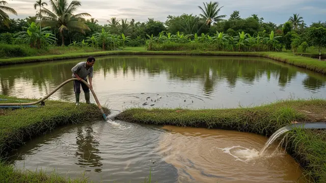 Trik Ternak Ikan Sukses Walau Tanpa Air Mengalir