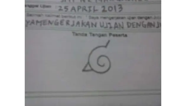 Tanda Tangan 6 Murid di Lembar Jawaban Ini Bikin Geleng Kepala