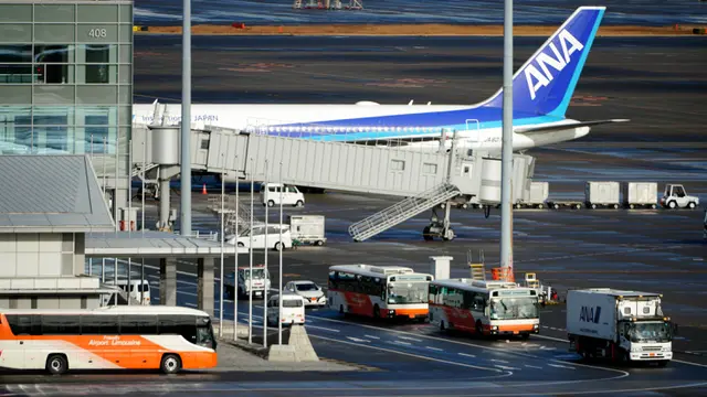Pesawat Pembawa Warga Jepang dari Wuhan