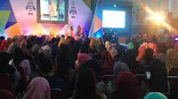 Antusiasme peserta Emtek Goes to Campus 2017 di Universitas Negeri Semarang sangat tinggi. 