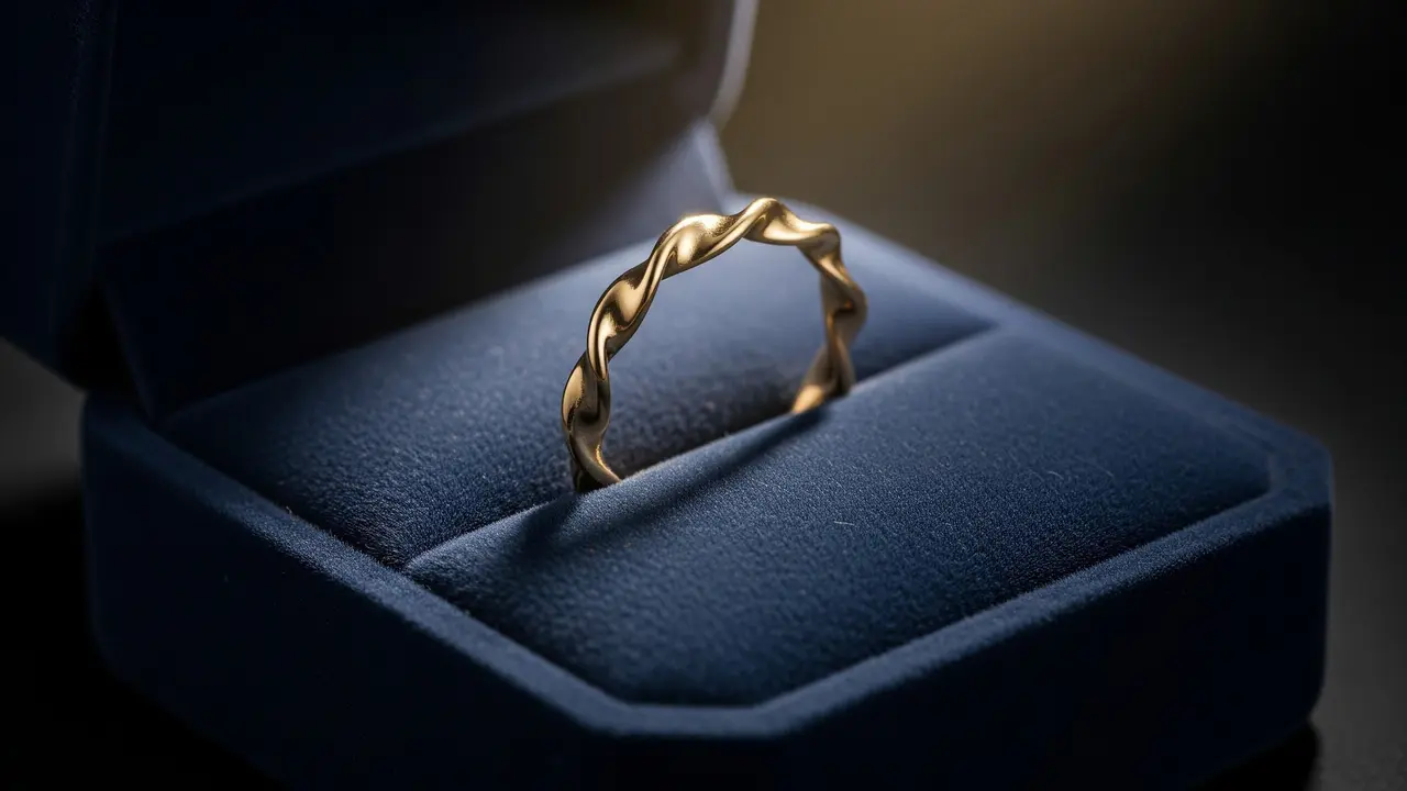 Model Cincin Emas Kecil untuk Hadiah Pernikahan