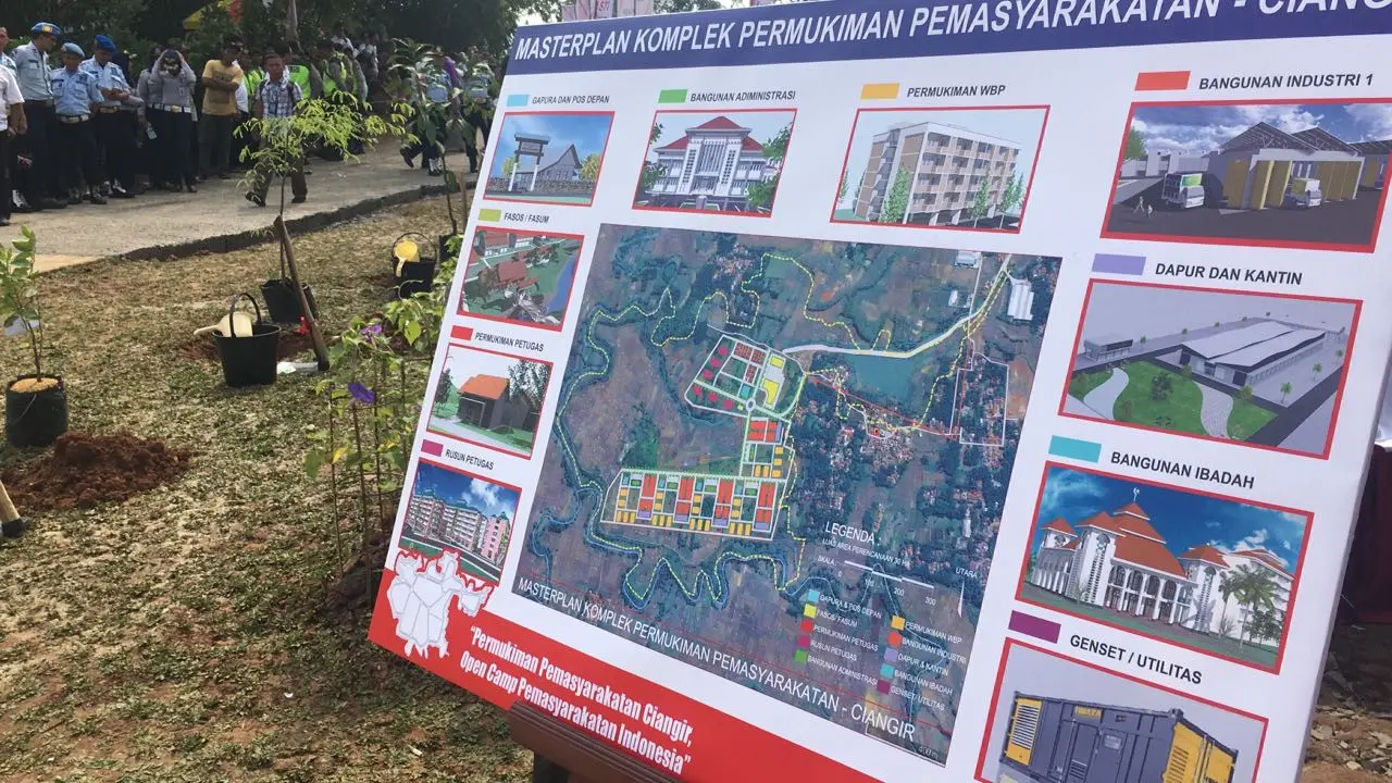 Kemenkumham Bangun Kompleks Permukiman Pemasyarakatan di Tangerang
