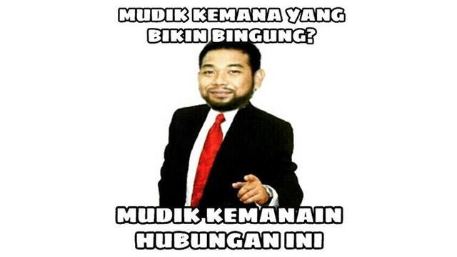 8 Meme Kocak Mudik Lebaran Ini Bikin Senyum Kecut