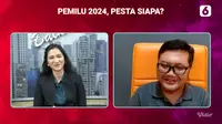 Ismail Fami saat memberikan pemaparan tentang 'Pemilu 2024, Pesta Siapa?' dalam acara Obrolan Balkon yang diselenggarakan oleh Liputan6.com (Dok. Liputan6.com)