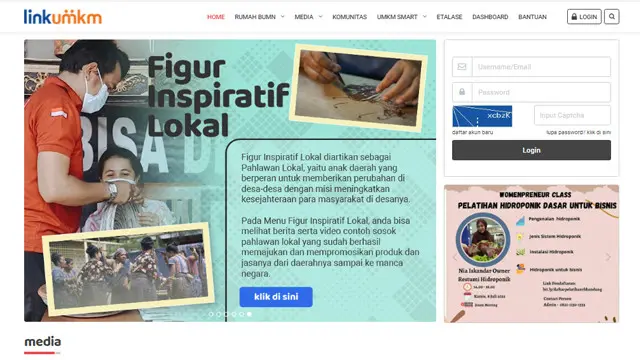 Etalase di Link UMKM.