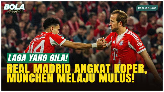 DRAMA GILA! Bayern Munchen Singkirkan Real Madrid, Harry Kane: Malam yang Spesial!