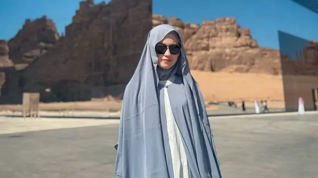 Potret Kimberly Ryder di Al Ula. (credit: instagram.com/kimbrlyryder)