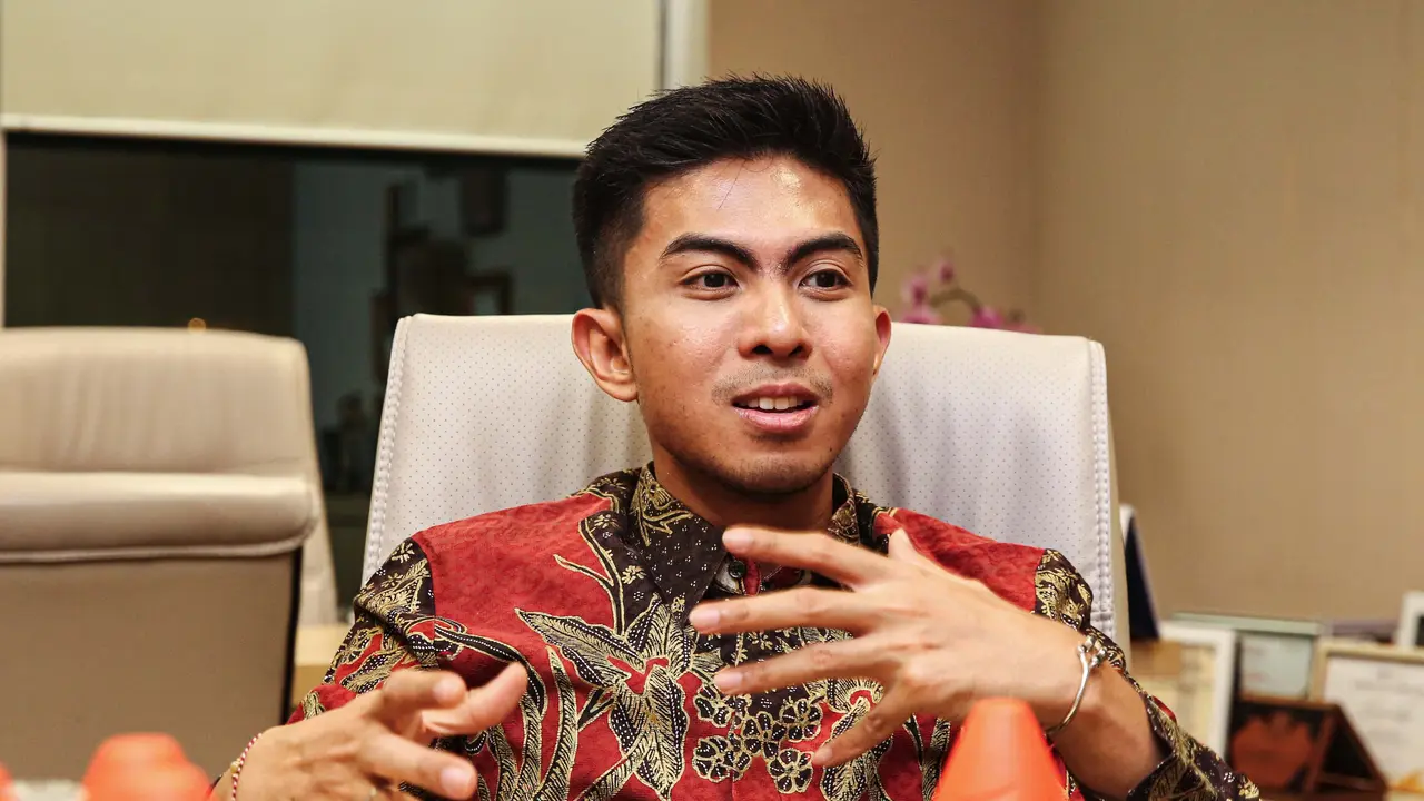 Presiden Direktur PT Sucor Sekuritas Bernadus Wijaya. (Foto: Liputan6.com/Angga Yuniar)
