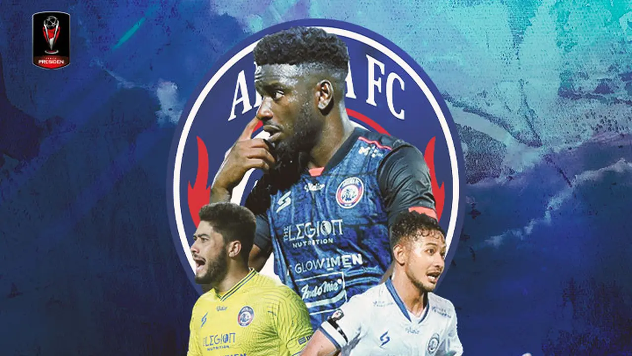 Arema FC - Abel Camara, Adilson Maringa, Gian Zola