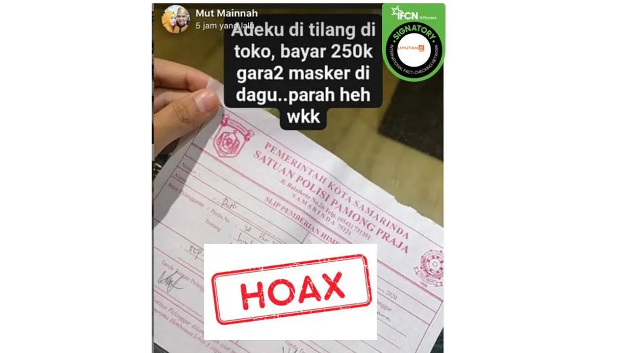 Cek fakta Samarinda