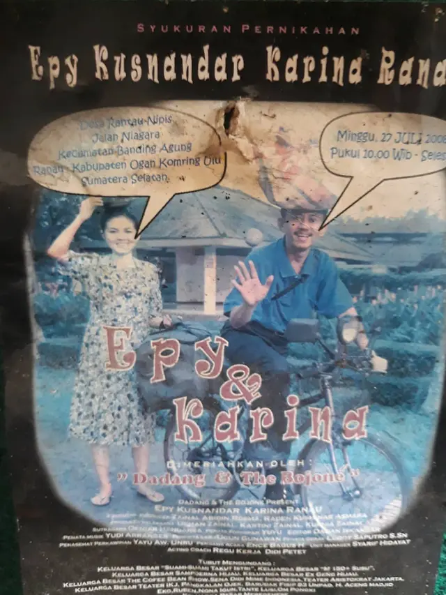 6 Potret Lawas Epy Kusnandar dan Karina Ranau, 16 Tahun Menikah Selalu Harmonis