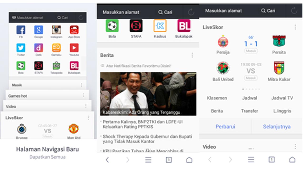Pembaruan UC Browser, Tampilan Lebih Fresh dan Akses Lebih Cepat