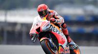 Marc Marquez keluhkan motor saat ini kesulitan untuk menyalip (AFP)