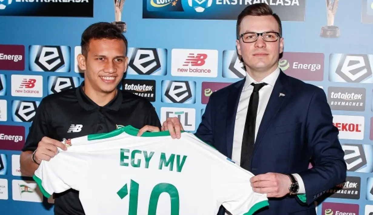 Pria berjuluk Egy Messi ini adalah pemain pertama dari Asia Tenggara yang merapat ke Lechia Gdansk. (Bola.com/M Iqbal Ichsan) (dok. Lechia Gdansk)