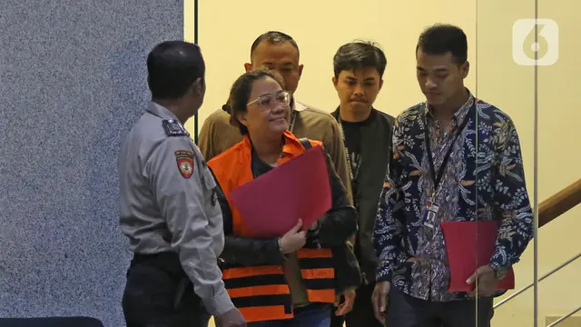 Agustiani Tio Fridelia Asisten Wahyu Setiawan Ditahan KPK