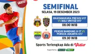 Jadwal dan Live Streaming Nusantara Open Babak Semifinal di Vidio