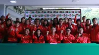 Tim Indonesia akan bertarung pada ajang Kejuaraan Dunia Bulutangkis Junior 2016 di Bilbao, Spanyol. (PBSI)