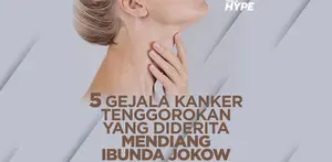 5 Gejala Kanker Tenggorokan yang Diderita Mendiang Ibunda Jokowi