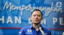 AHY juga mengatakan siap untuk menjajaki kemungkinan berkoalisi dengan partai politik lain. (Liputan6.com/Faizal Fanani)