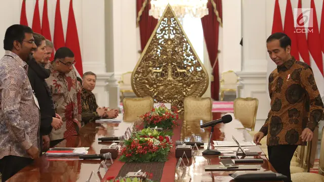 Terima Delegasi US Asean Business Council, Jokowi Bahas Reformasi Ekonomi