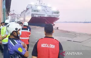 MV Haida Bawa 49 Korban Selamat KM Virgo Transport 8 ke Banjarmasin