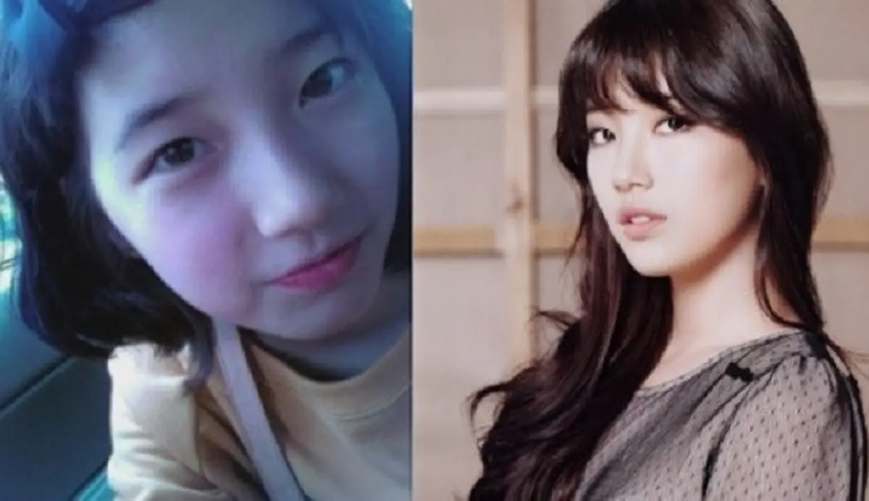 Saat masih muda, Suzy Miss A mempunyai wajah yang culun. Akan tetapi ketika beranjang dewasa, idol kelahiran 10 Oktober 1994 berubah jadi gadis yang memesona. (Foto: soompi.com)