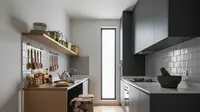 7 Ide Dapur Minimalis Hemat Ruang di Rumah 1 Lantai Sempit, Memasak Jadi Nyaman