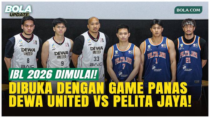 Ulangan Final Langsung di Game Pertama! Dewa United Vs Pelita Jaya Buka IBL GoPay 2026