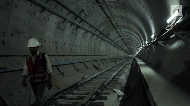 Melihat Perkembangan Proyek MRT Stasiun Bundaran Hotel Indonesia