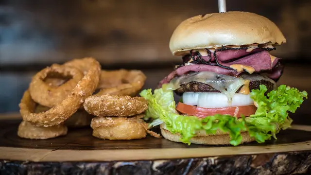 Ilustrasi burger