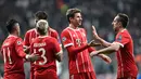 Bayern Munchen akan bersua klub asal Spanyol, Sevilla pada perempat final Liga Champions 2017-2018. (AFP/Ozan Kose)
