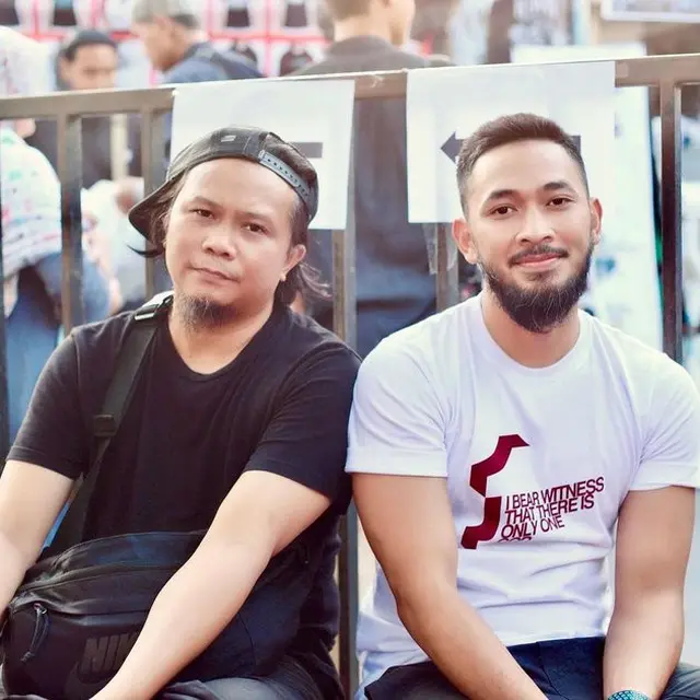Pertemuan Ariel NOAH dan Uki