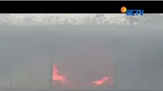 Gudang pabrik triplek di Trenggalek terbakar dan kerugian mencapai ratusan juta rupiah. 