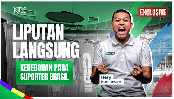 EKSKLUSIF! Momen Pengumuman Starting XI Brasil Bikin Stadion Bergemuruh