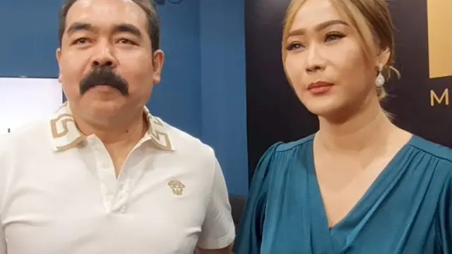 Inul Daratista di Youthology Aesthetic Clinic di kawasan Arteri Pondok Indah, Jakarta Selatan, Selasa (23/5/2023).