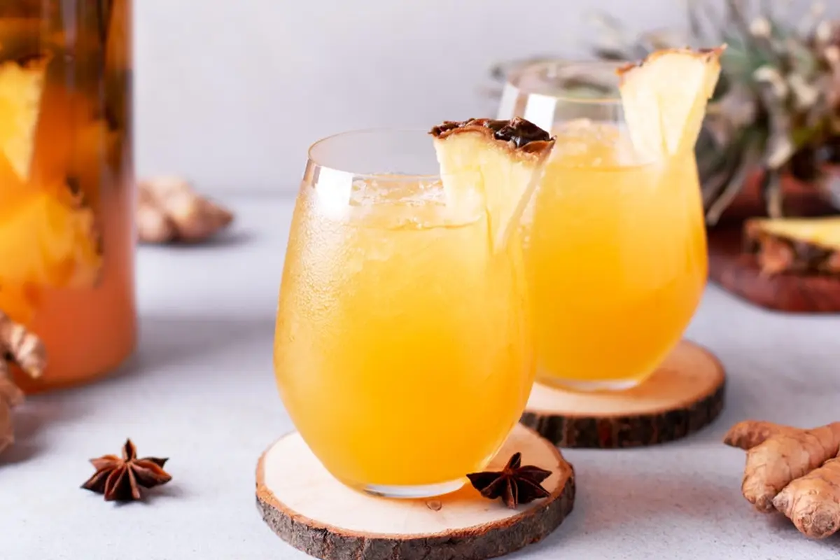 minuman fermentasi buah nanas