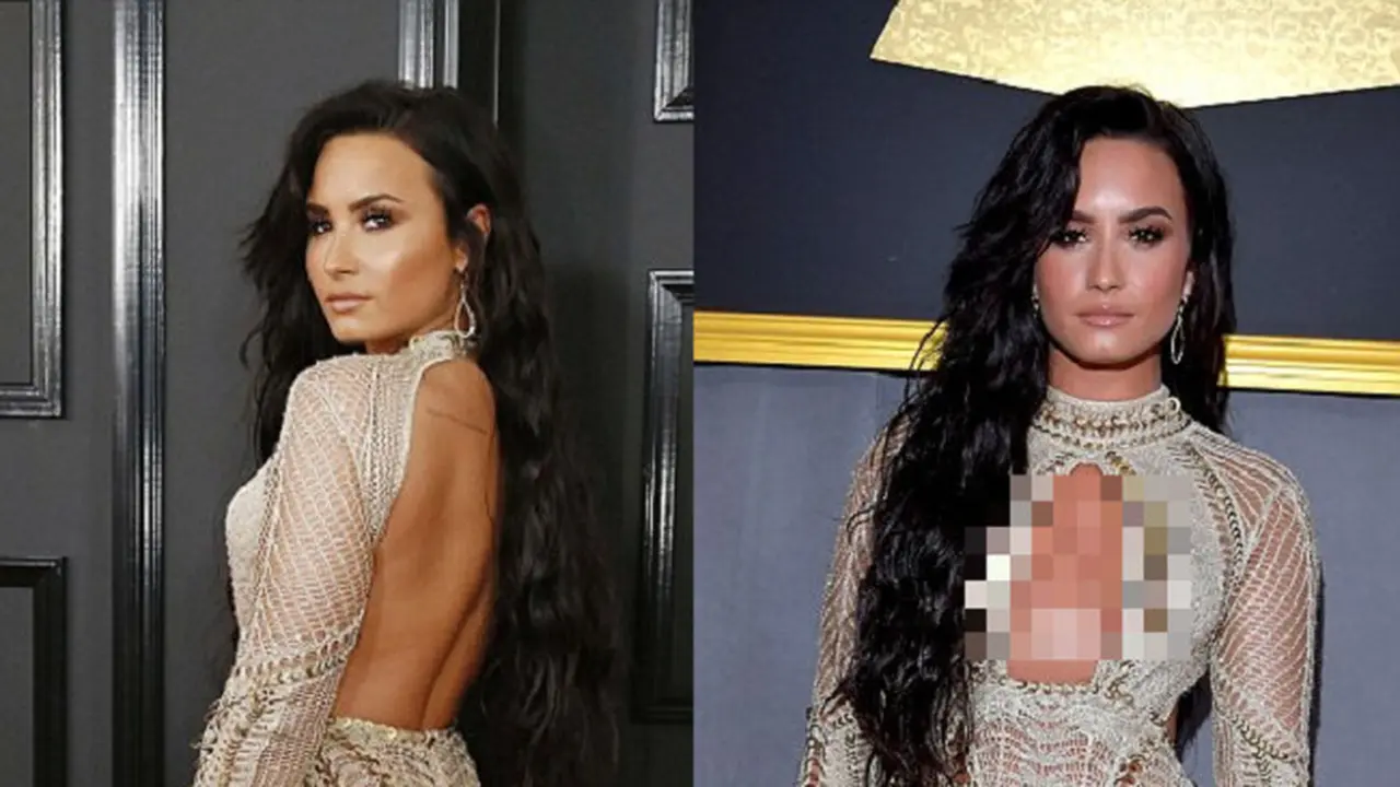 Demi Lovato di Grammy Awards 2017.