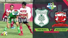 Berita video highlights lanjutan Gojek Liga 1 2018 bersama Bukalapak antara PSMS Medan melawan Madura United yang berakhir dengan skor 3-3, Sabtu (17/11/2018).