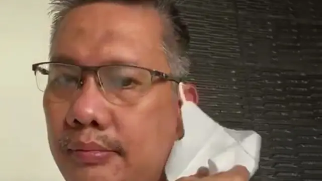 Wali kota kendari umumkan dirinya positif Covid-19.(Liputan6.com/Ahmad Akbar Fua)