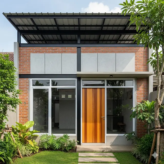 Gaya Industrial dengan Material Ekonomis