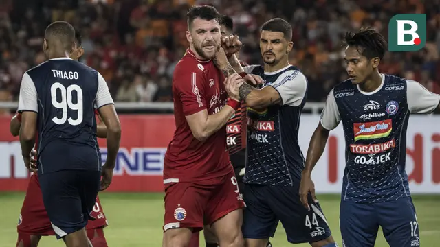 Persija Jakarta Bungkam Arema FC