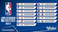 Jadwal Pertandingan NBA 2022/23 Akhir Pekan Ini Live Vidio : Miami Heat Vs Milwaukee Bucks