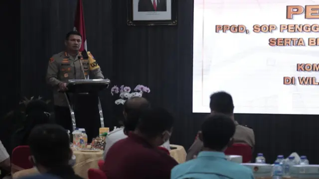 Kepolisian Kumpulkan Puluhan Anggota Komunitas Ambulans di Malang Raya