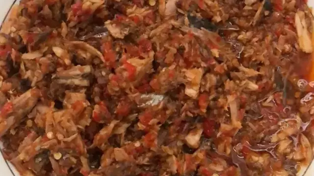 Resep sambal tongkol suwir. (dok. Cookpad @sitorusP)