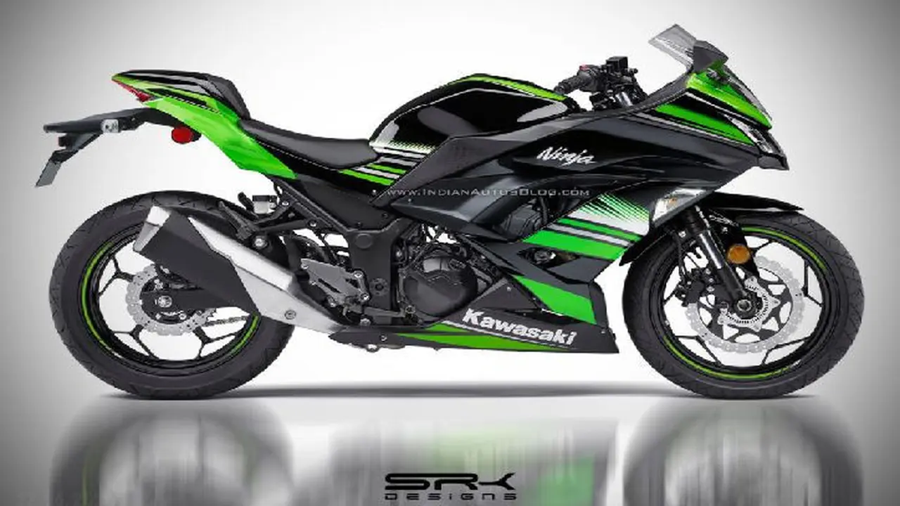 Rendering Kawasaki Ninja 250 (Foto:Indianautosblog)