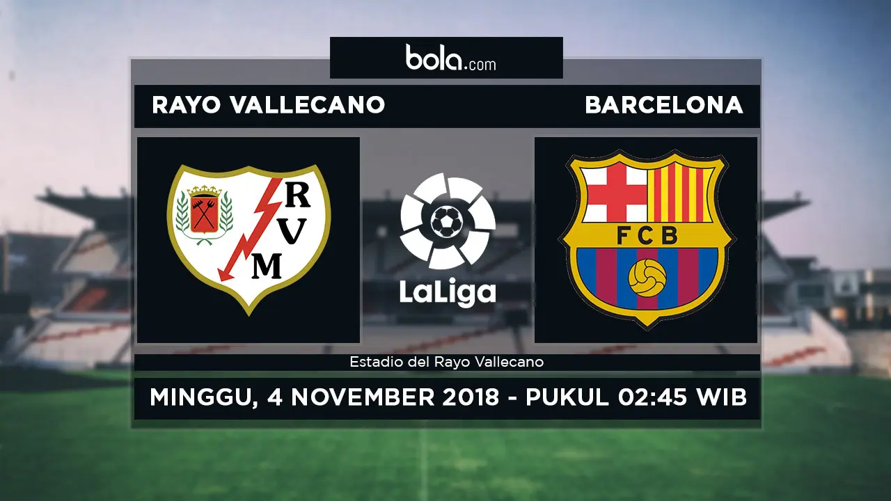 Rayo Vallecano Vs Barcelona