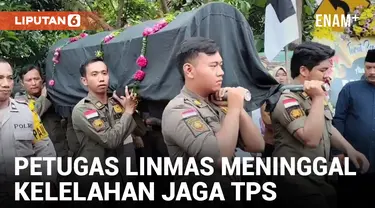 Diduga Kelelahan, Petugas Linmas di Kota Madiun Meninggal Saat Jaga TPS